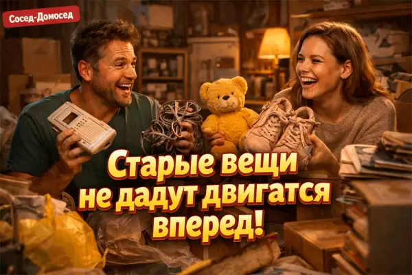 Старые вещи: невидимые якоря, мешающие вашему движению вперёд