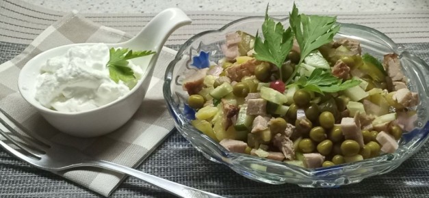 Превращение шашлыка в освежающий салат