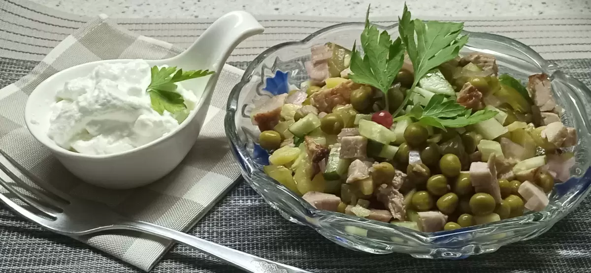 Превращение шашлыка в освежающий салат