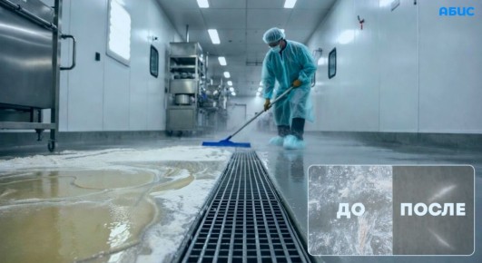 Эффективные методы очистки бетонного пола и сыроварочного оборудования на производстве