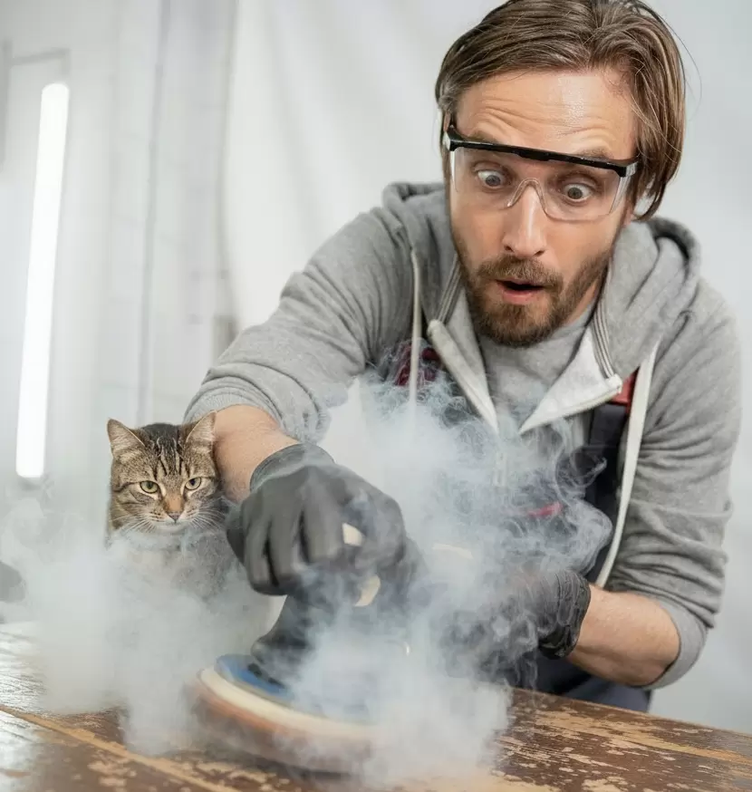 Как правильно отполировать поверхность?