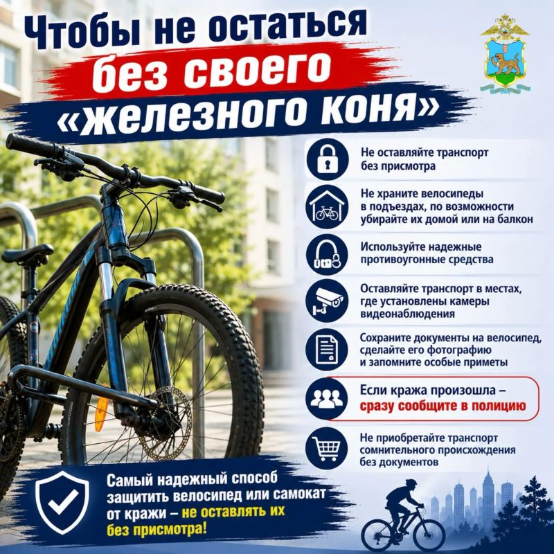 Чтобы не остаться без своего «железного коня»