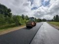 На трассе Кокорево – Павы завершают укладку асфальта