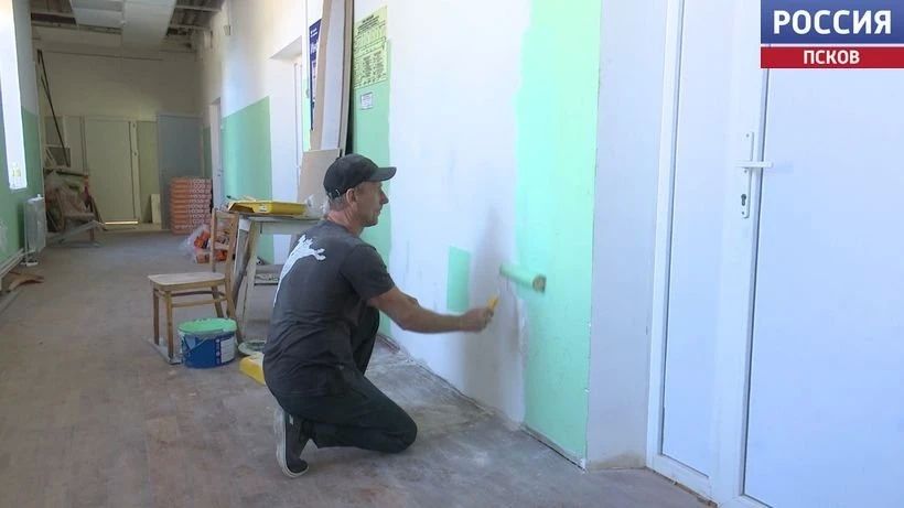В Красногородске капитально ремонтируют больничный комплекс В Красногородске капитально ремонтируют больничный комплекс