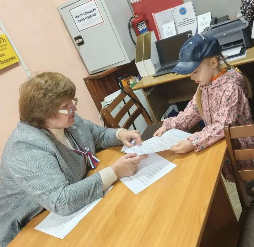 Первый день детского голосования Первый день детского голосования