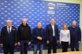 Михаил Ведерников: Вместе с председателем Законодательного Собрания Александром КОТОВЫМ, сенаторами Алексеем НАУМЦОМ и Натальей МЕЛЬНИКОВОЙ, депутатом Госдумы Александром КОЗЛОВСКИМ и главой Пскова Борисом ЁЛКИНЫМ в режиме...