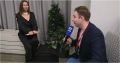 «Ночь выборов — 2026». Художница Анна Ходюк работает в лаунж-зоне на «Ночи выборов»: она рисует портреты гостей