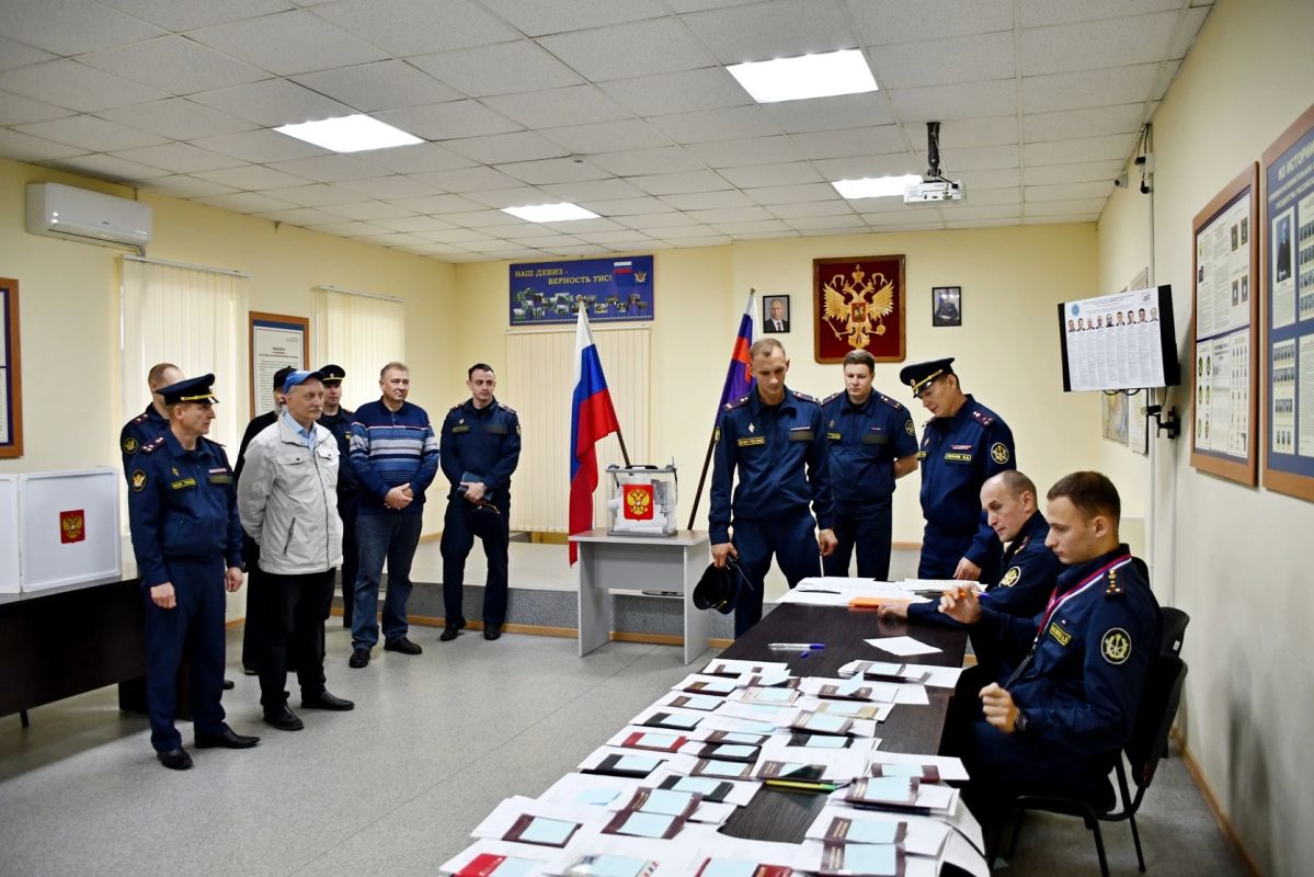 В учреждениях УФСИН состоялись выборы депутатов Государственной Думы Российской Федерации IX созыва и Законодательного Собрания Псковской области В учреждениях УФСИН состоялись выборы депутатов Государственной Думы Российской Федерации IX созыва и Законодательного Собрания Псковской области