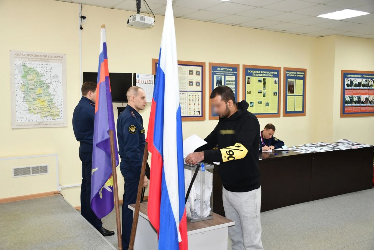 В учреждениях УФСИН состоялись выборы депутатов Государственной Думы Российской Федерации IX созыва и Законодательного Собрания Псковской области В учреждениях УФСИН состоялись выборы депутатов Государственной Думы Российской Федерации IX созыва и Законодательного Собрания Псковской области