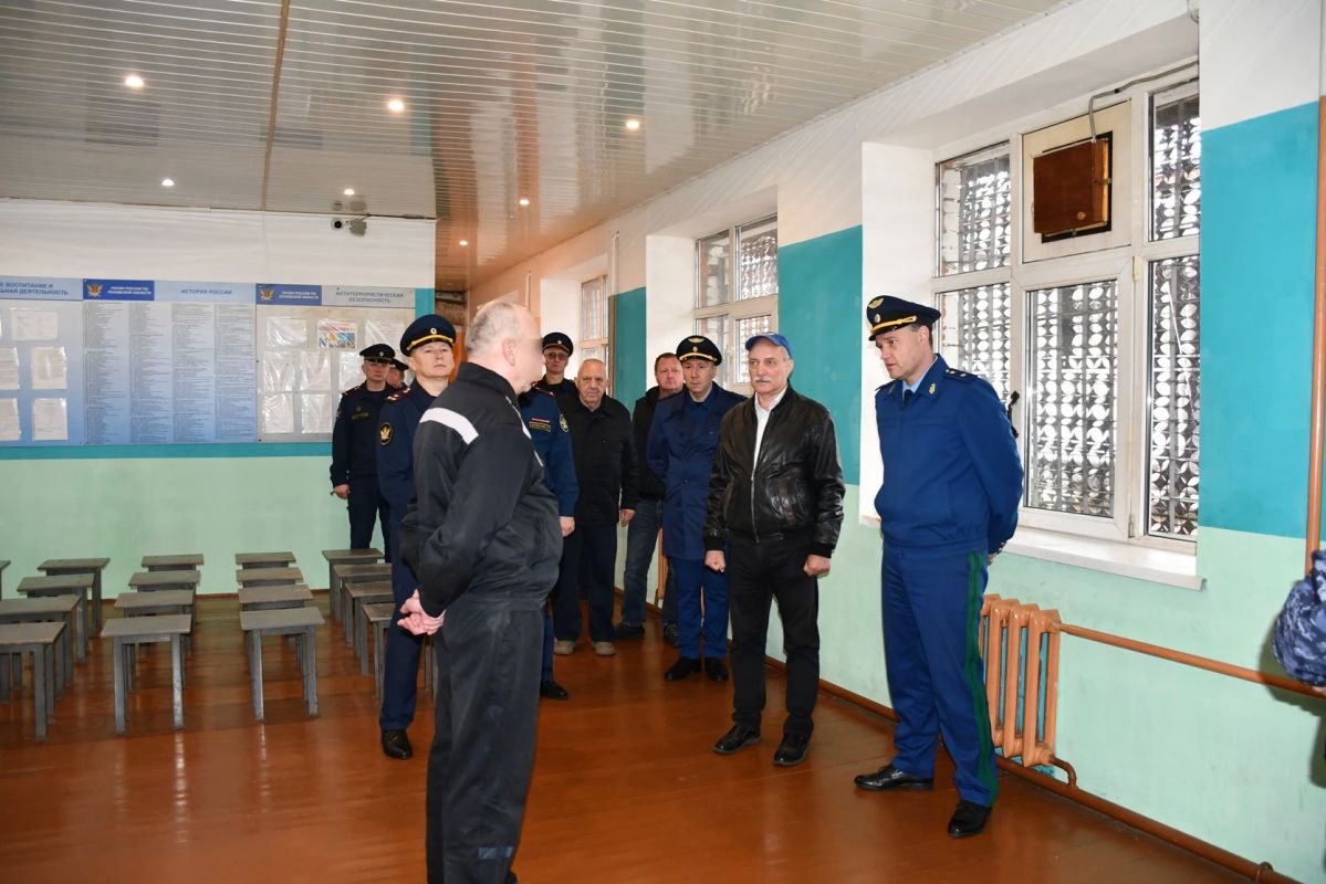 ИК-3 УФСИН России по Псковской области посетили прокурор региона, Уполномоченный по правам человека и председатель ОНК ИК-3 УФСИН России по Псковской области посетили прокурор региона, Уполномоченный по правам человека и председатель ОНК