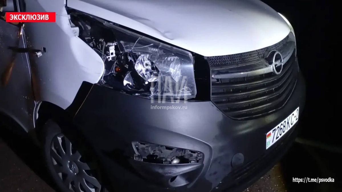 На 9-м километре автодороги Псков-Гдов в Псковском районе водитель автомобиля Opel Vivaro совершил наезд на мужчину На 9-м километре автодороги Псков-Гдов в Псковском районе водитель автомобиля Opel Vivaro совершил наезд на мужчину