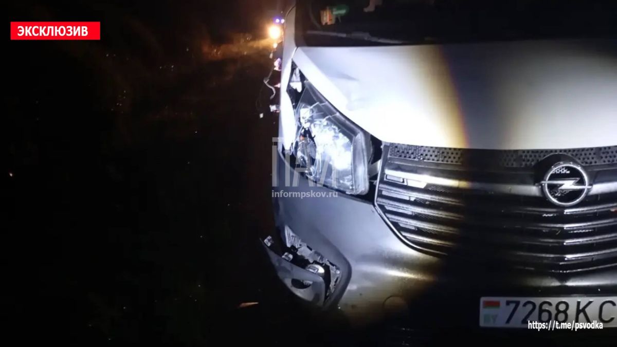 На 9-м километре автодороги Псков-Гдов в Псковском районе водитель автомобиля Opel Vivaro совершил наезд на мужчину На 9-м километре автодороги Псков-Гдов в Псковском районе водитель автомобиля Opel Vivaro совершил наезд на мужчину