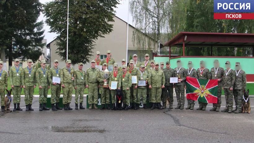 Псковские пограничники заняли третье место на соревнованиях в Беларуси