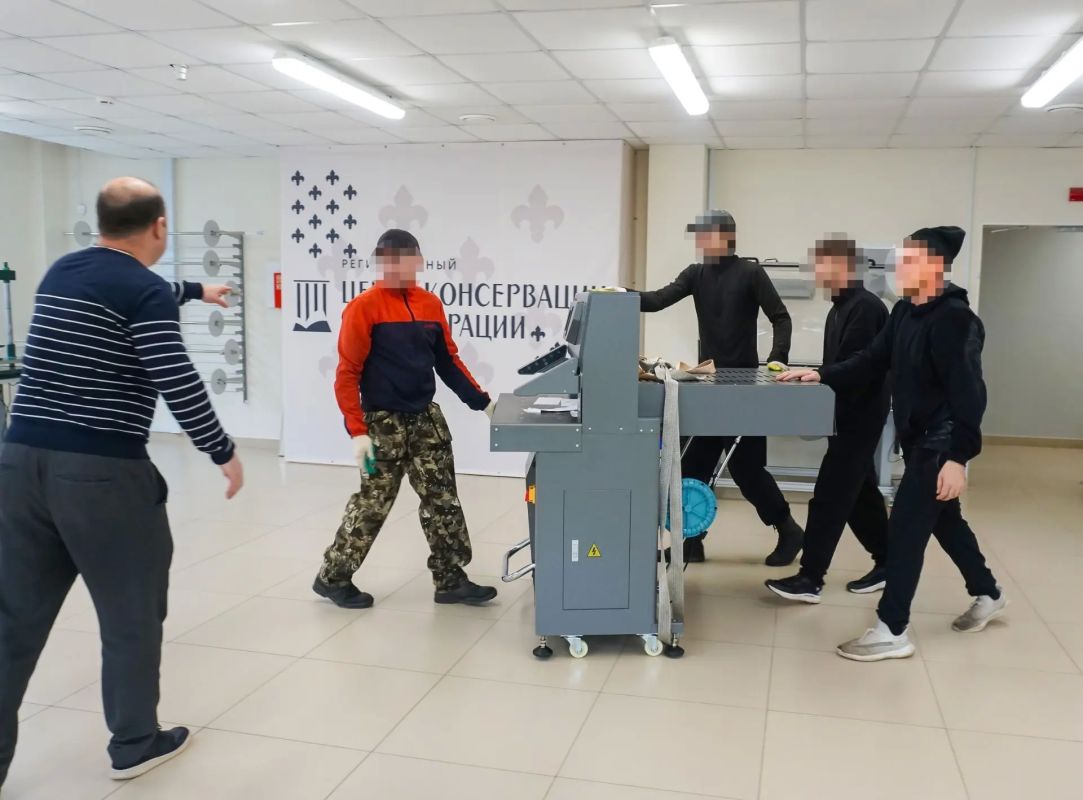 В Региональный центр консервации и реставрации библиотечных фондов идёт поставка высокотехнологичного оборудования из Москвы В Региональный центр консервации и реставрации библиотечных фондов идёт поставка высокотехнологичного оборудования из Москвы