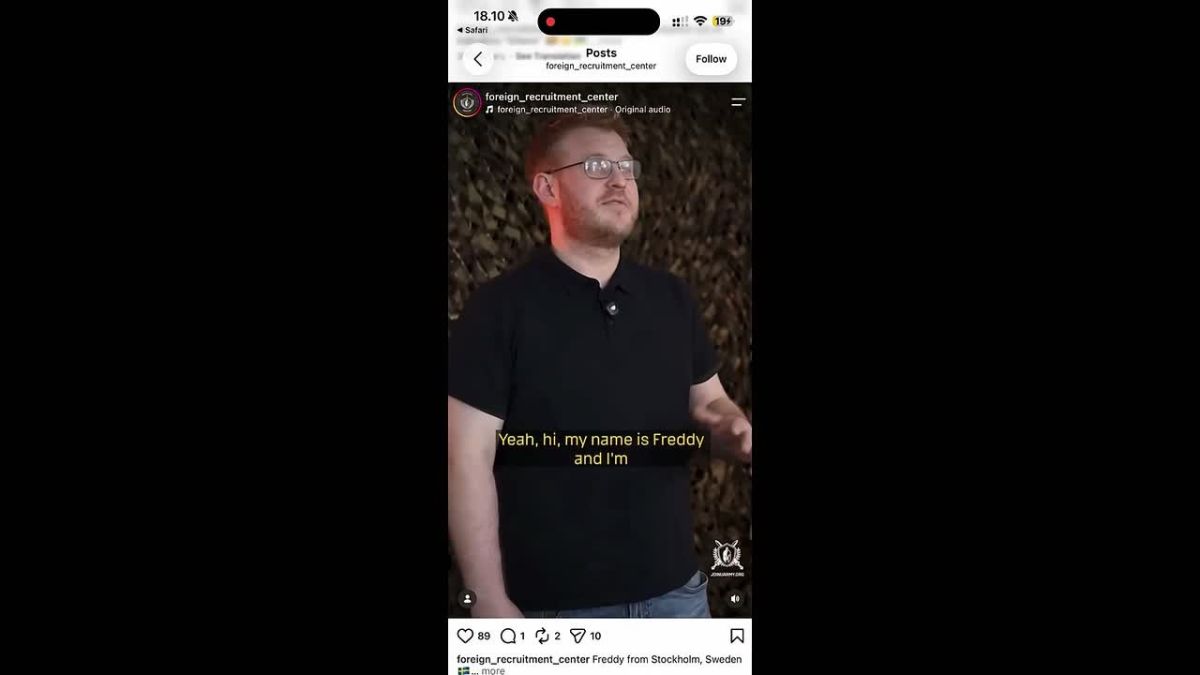 НАЕМНИК ВСУ ИЗ ШВЕЦИИ ЗАДЕРЖАН ФСБ