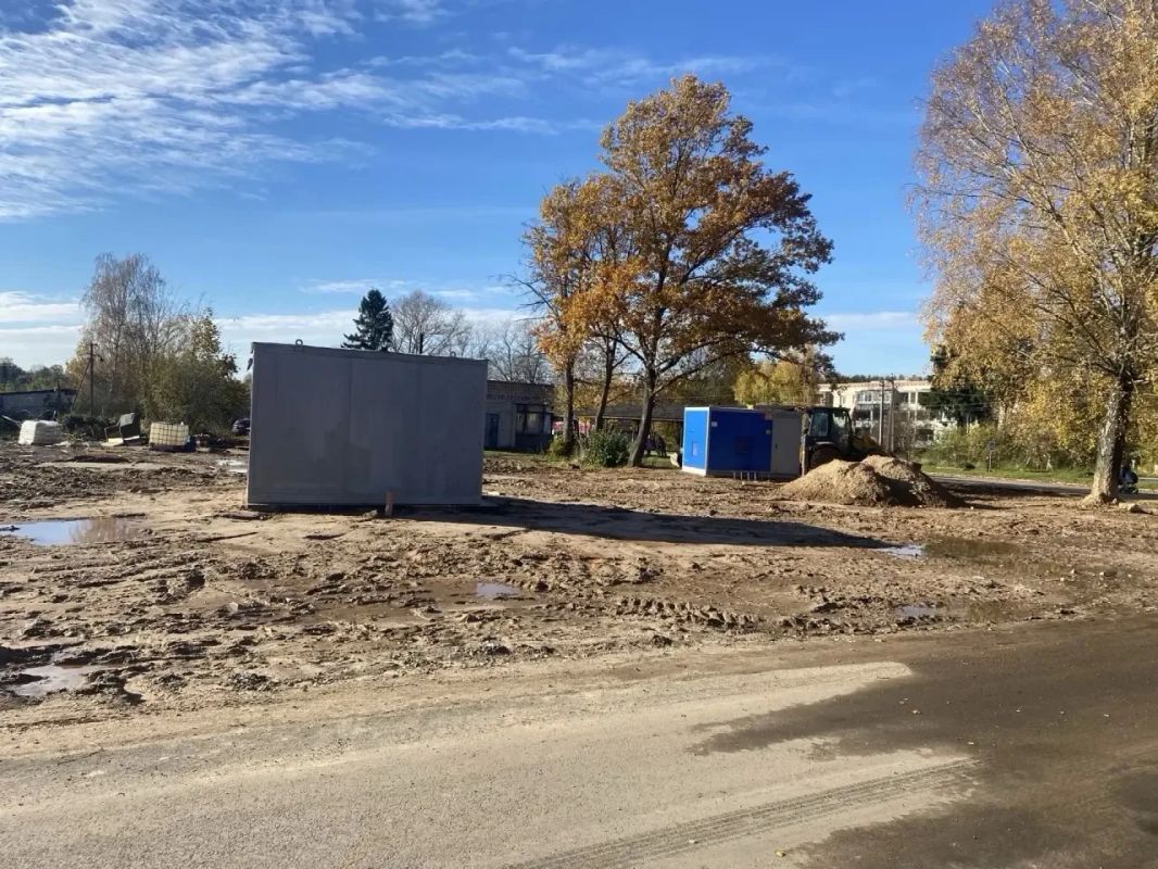 В Пушкиногорском муниципальном округе продолжается строительство сетей водоотведения В Пушкиногорском муниципальном округе продолжается строительство сетей водоотведения