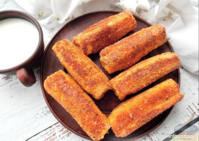 Вкусные горячие бутерброды-трубочки с ветчиной и сыром