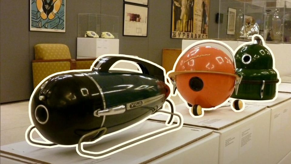 Вот почему советские пылесосы похожи на космические аппараты: такой дизайн выбран не случайно