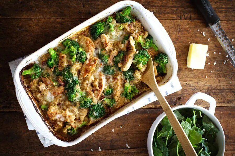 Вдохновляющее кулинарное приключение: куриное филе в сливочном соусе с брокколи